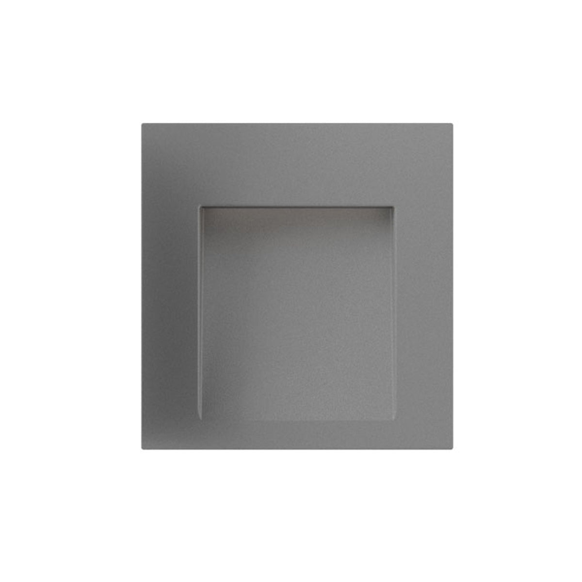 Venkovní zápustné LED svítidlo TESS SQ, stříbrnošedé, 3 W, teplá bílá 3000 K, IP54 – fotografie 6