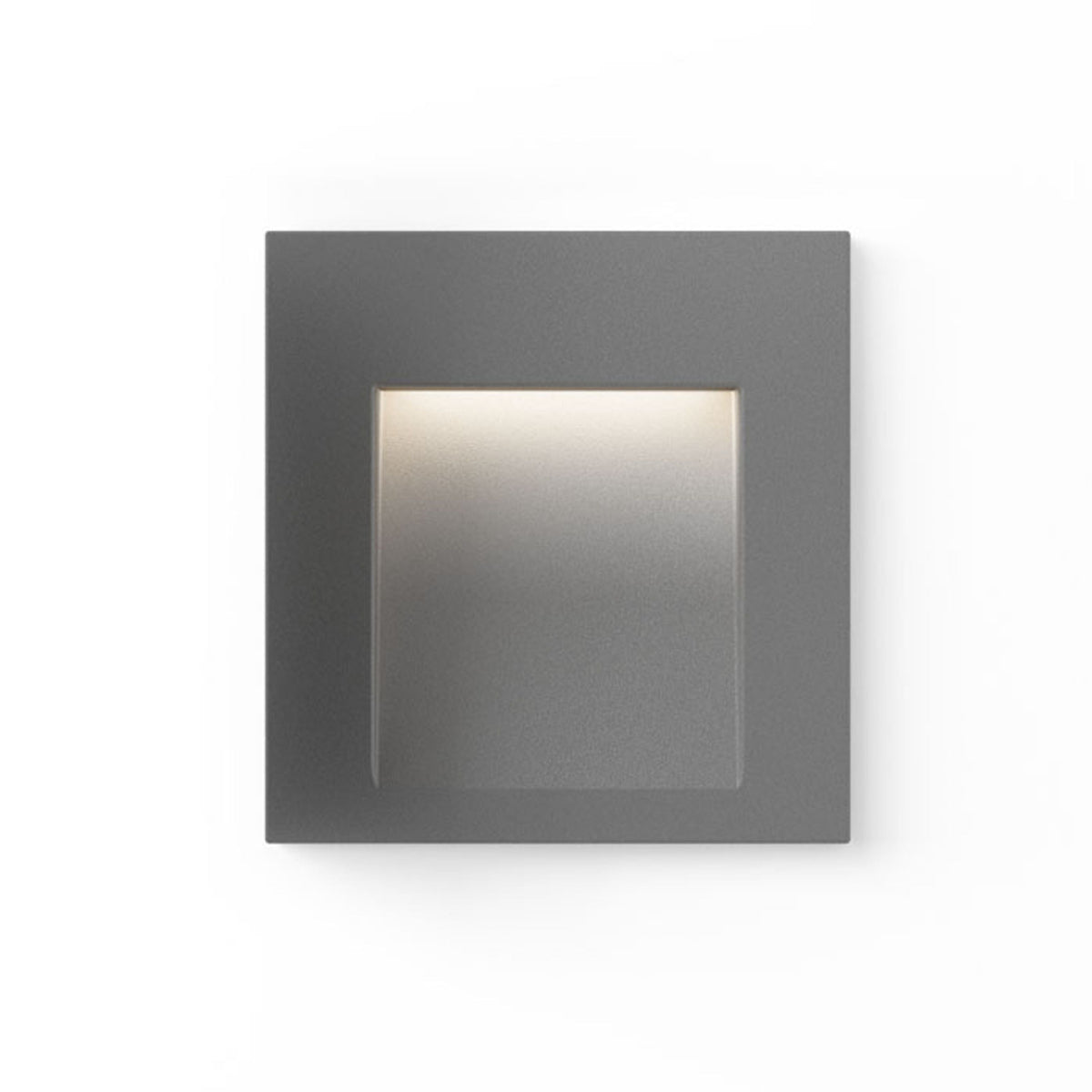 Venkovní zápustné LED svítidlo TESS SQ, stříbrnošedé, 3 W, teplá bílá 3000 K, IP54 – fotografie 7
