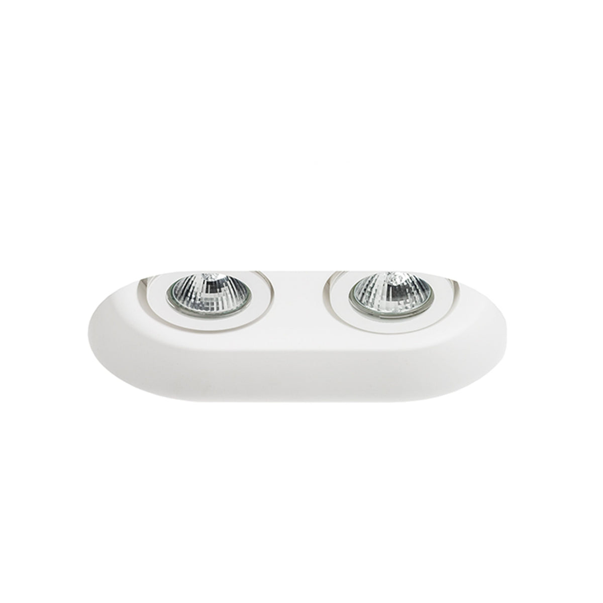 Náklopné zápustné svítidlo DINGO GU10 II, sádrová, patice GU10, 2× 35 W – fotografie 8