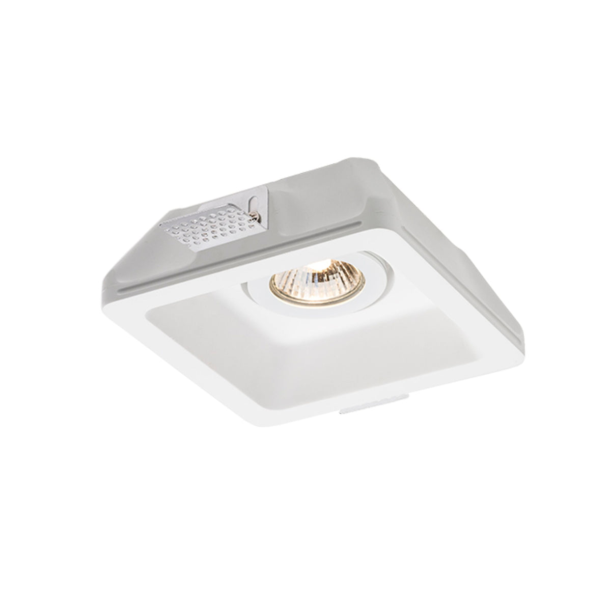Náklopné zápustné svítidlo DINO SQ GU10, sádrová, patice GU10, 35 W – fotografie 10
