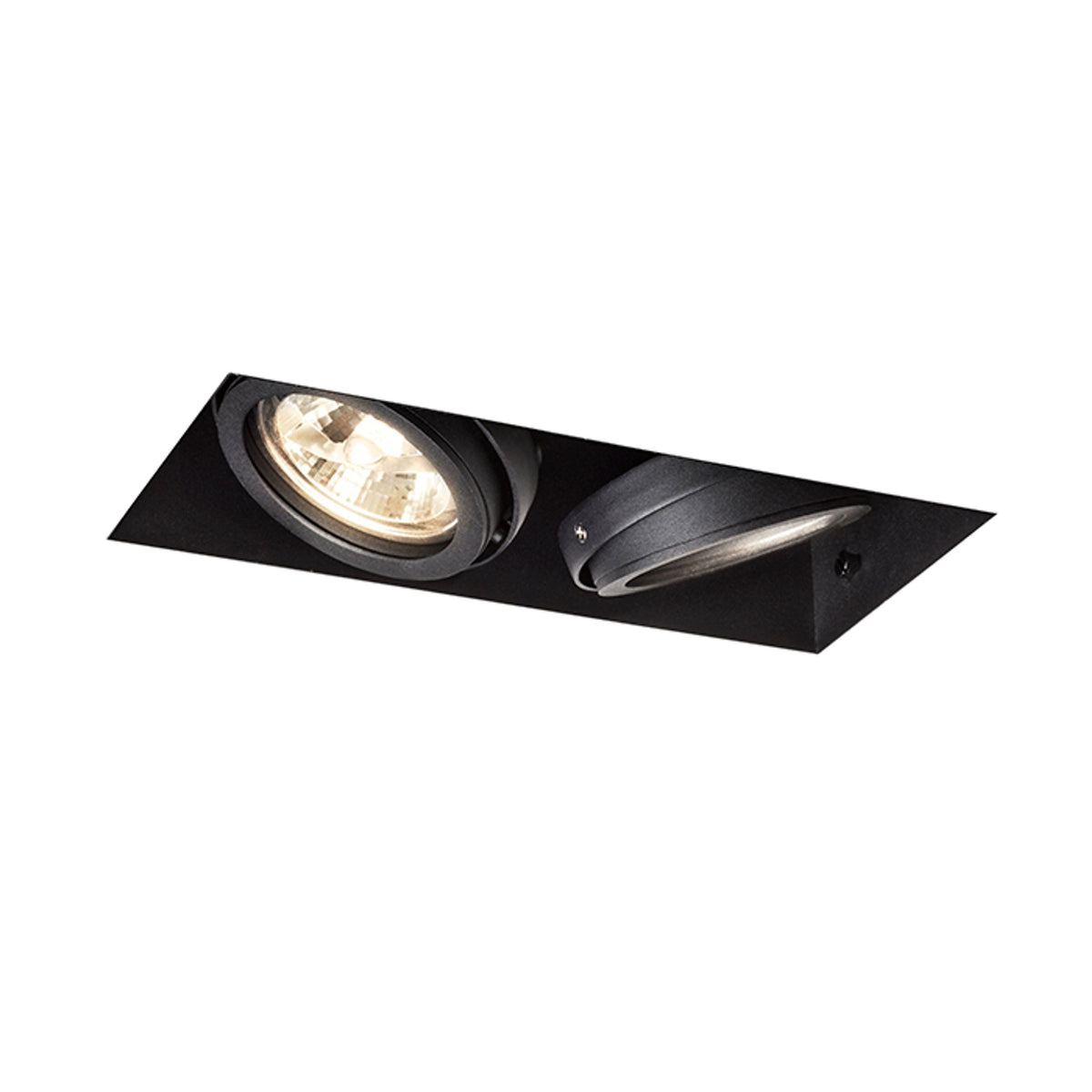 Zápustné svítidlo ELECTRA II, černé, patice G53, 2× 15 W, 12 V – fotografie 10