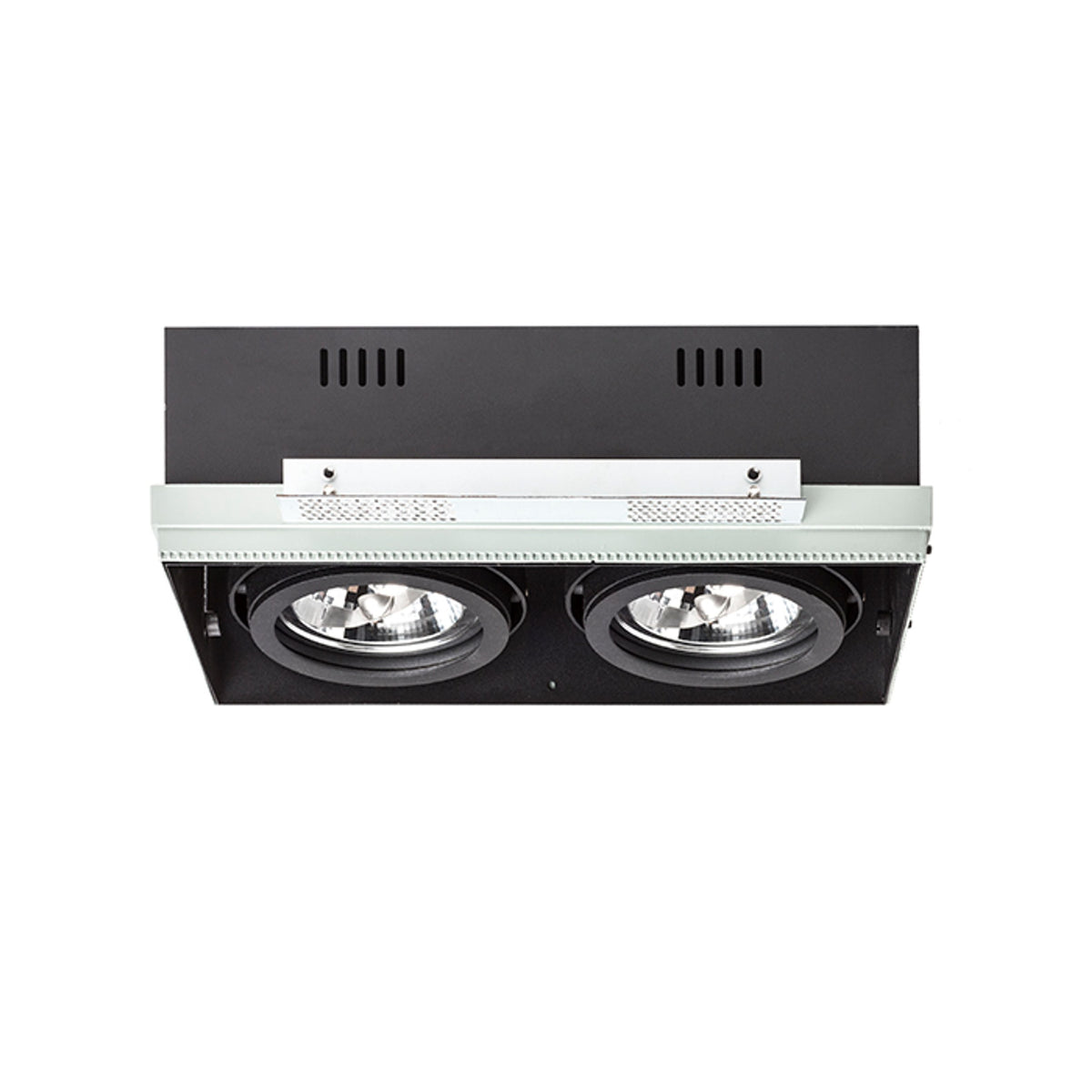 Zápustné svítidlo ELECTRA II, černé, patice G53, 2× 15 W, 12 V – fotografie 9