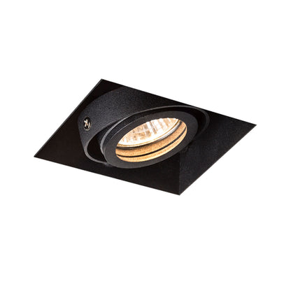 Zápustné svítidlo ELECTRA I, černé, patice GU10, 50 W – fotografie 9
