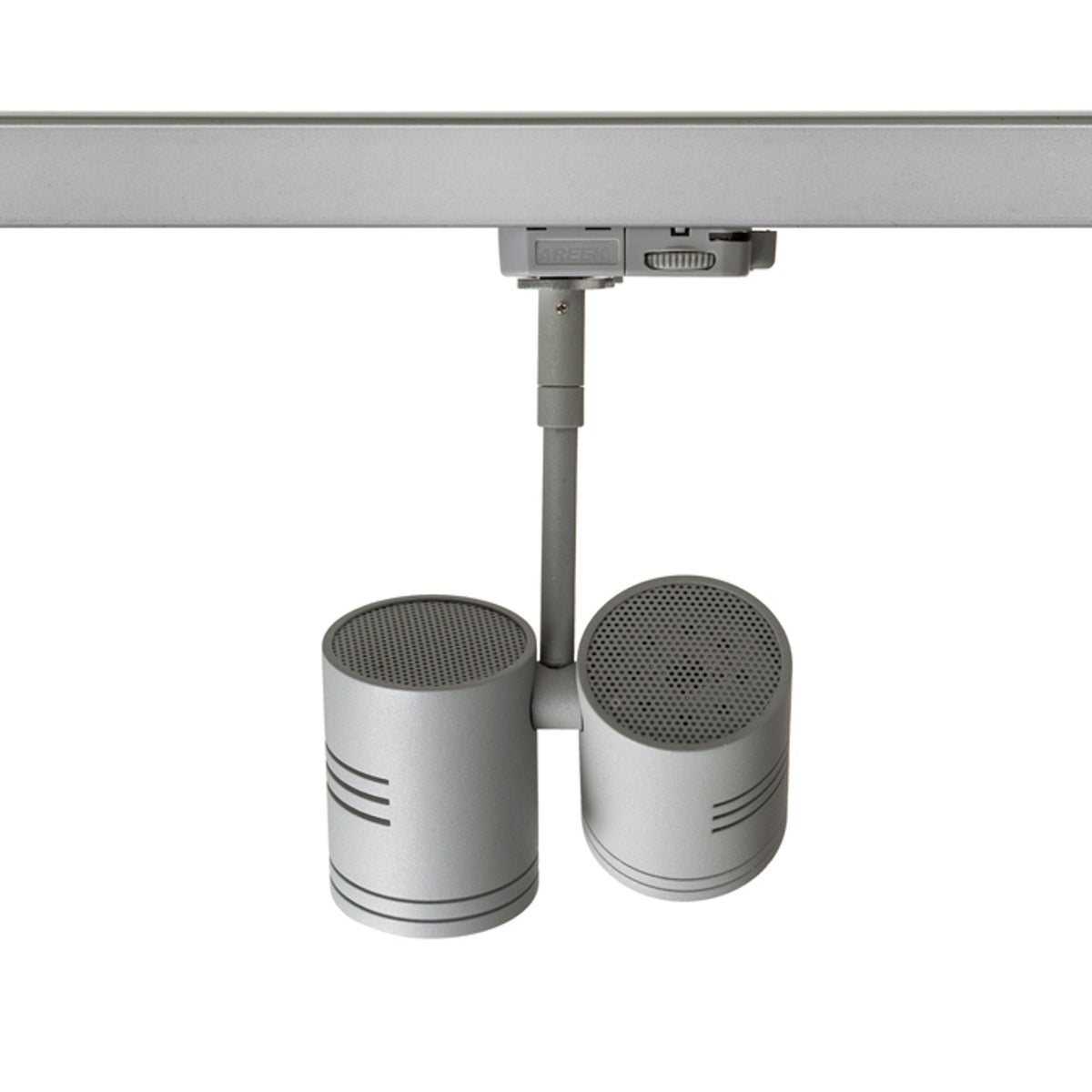 Lištové svítidlo BEEBA II pro tříokruhovou lištu, stříbrnošedé, patice GU10, 2× 8 W – fotografie 5
