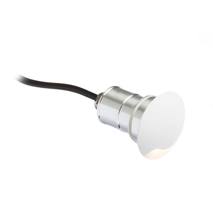 Venkovní zápustné LED svítidlo KICK I, bílé, 3 W, teplá bílá 3000 K, IP54 – fotografie 3