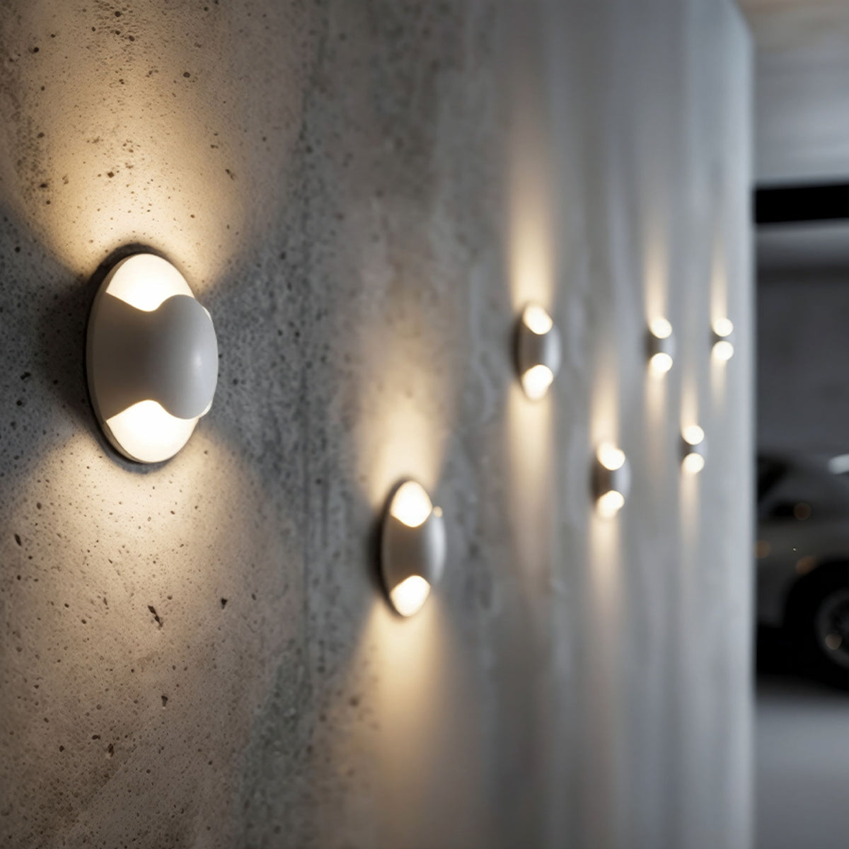 Venkovní zápustné LED svítidlo KICK II, bílé, 3 W, teplá bílá 3000 K, IP54 – fotografie 8