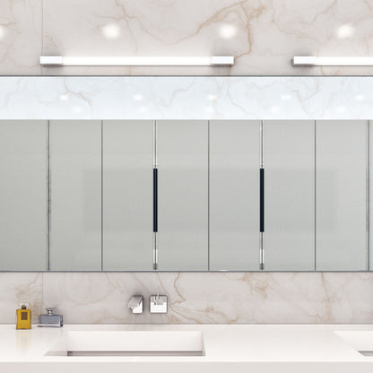 Koupelnové nástěnné LED svítidlo AMENITY 90, chrom, 11 W, teplá bílá 3000 K, IP44 – fotografie 5
