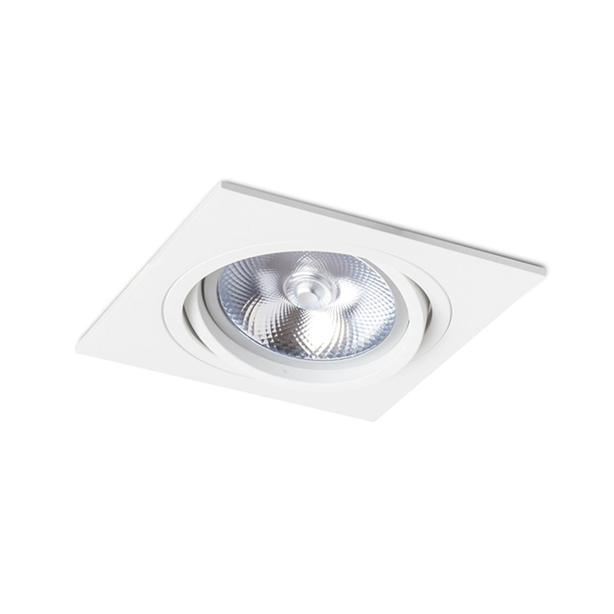 Zápustné svítidlo PASADENA G53 SQ I, bílé, patice G53, 15 W – fotografie 8