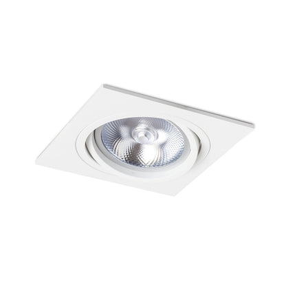 Zápustné svítidlo PASADENA G53 SQ I, bílé, patice G53, 15 W – fotografie 8