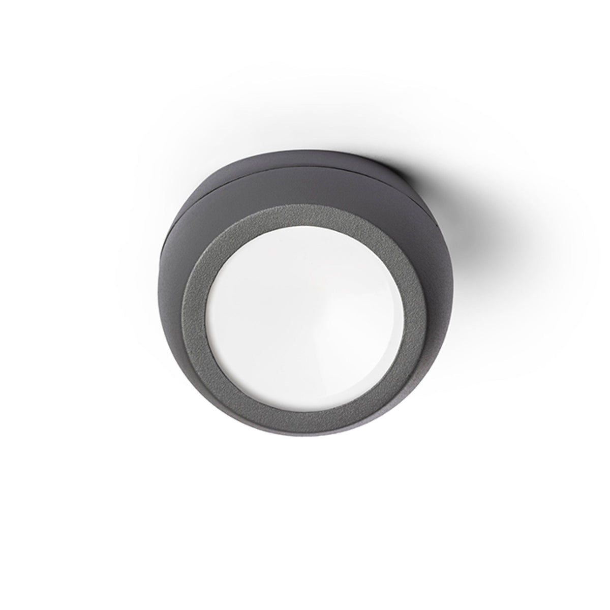 Venkovní přisazené nástěnné LED svítidlo SIV, antracitové, 6 W, teplá bílá 3000 K, IP54 – fotografie 8