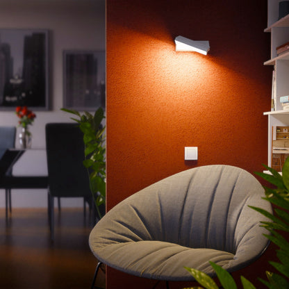 Venkovní nástěnné LED svítidlo TWIST, bílé, 12 W, teplá bílá 3000 K, IP65 – fotografie 17
