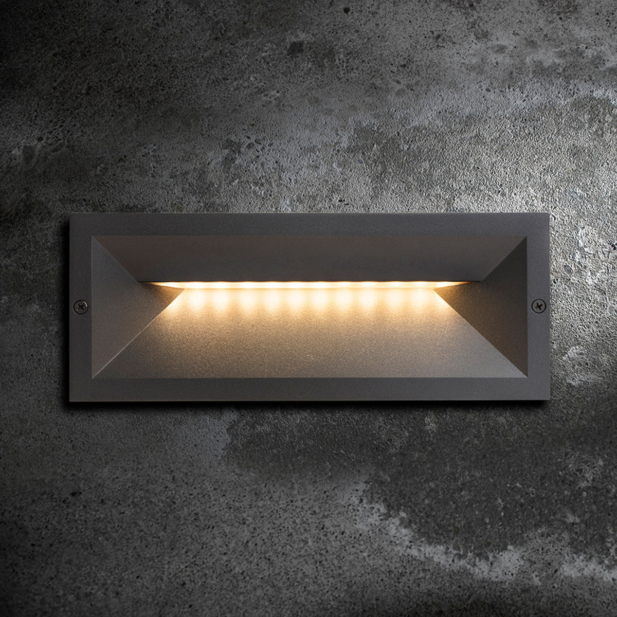 Venkovní zápustné LED svítidlo RAGG, černé, 12 W, teplá bílá 3000 K, IP65 – fotografie 6