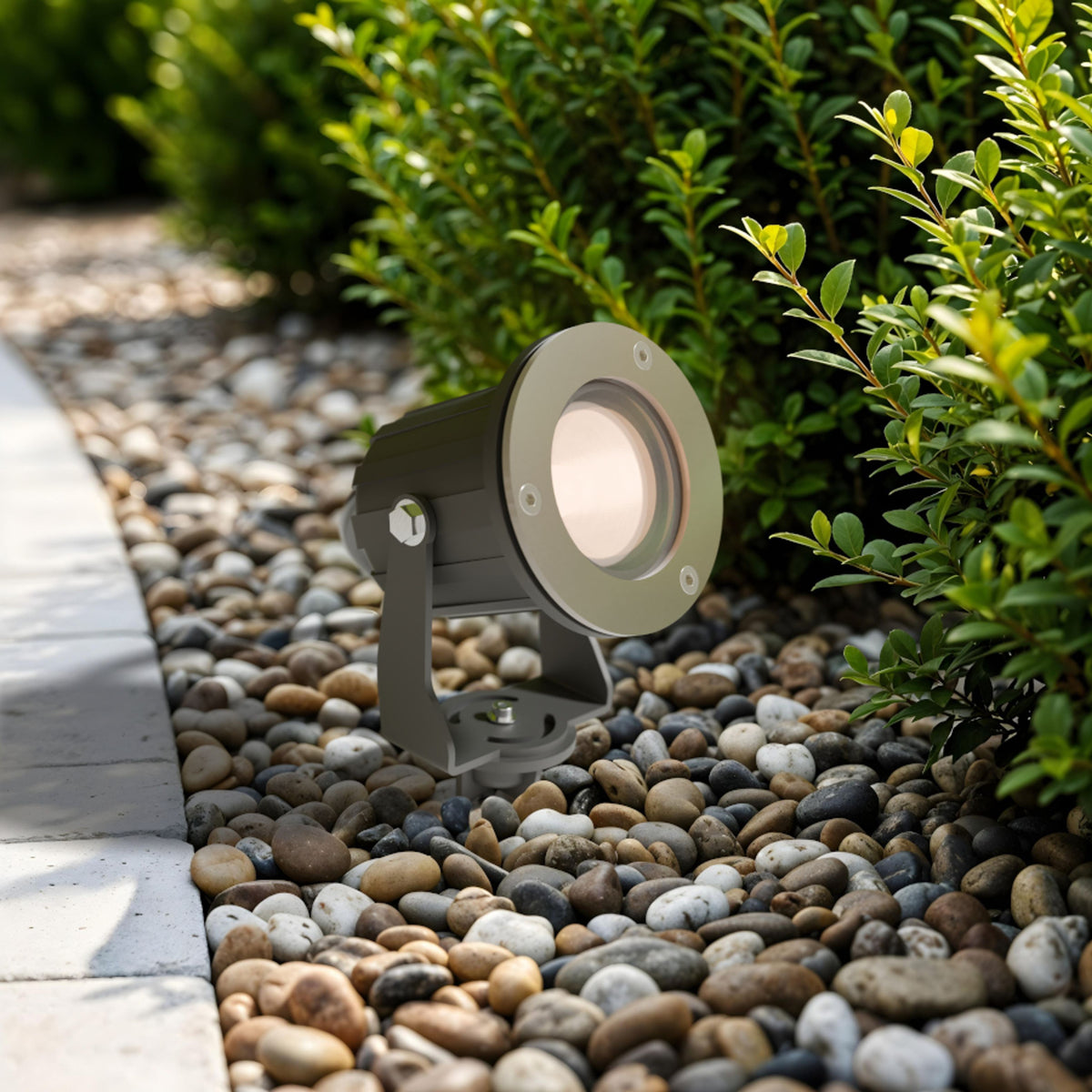 Venkovní zápichové svítidlo BLUESTAR, antracitové, patice GU10, 8 W, IP65 – fotografie 6