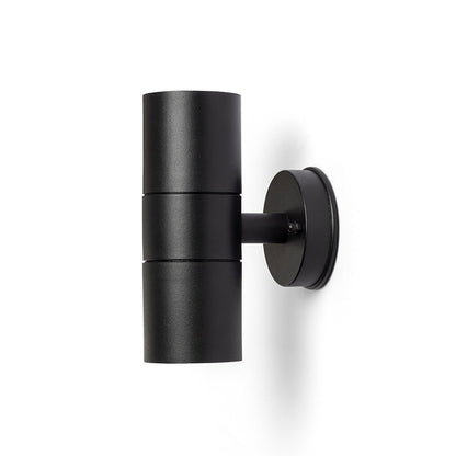 Venkovní nástěnné svítidlo SORANO II, černá/plast, patice GU10, 2× 8 W, IP44 – fotografie 4