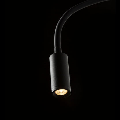 Nástěnné LED svítidlo VALE, černé, 3 W, teplá bílá 3000 K – fotografie 3