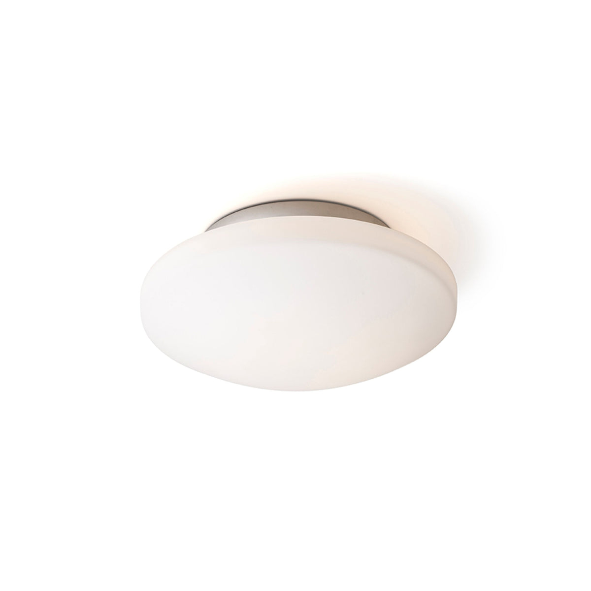 Koupelnové stropní LED svítidlo SARA LED 26, opálové sklo/chrom, 12 W, teplá bílá 3000 K, IP44 – fotografie 3