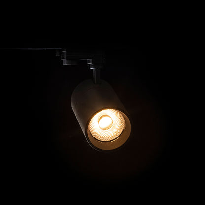 Lištové LED svítidlo WISH 30 pro tříokruhovou lištu, černé, 30 W, 3000/4000/5000 K, stmívatelné – fotografie 5