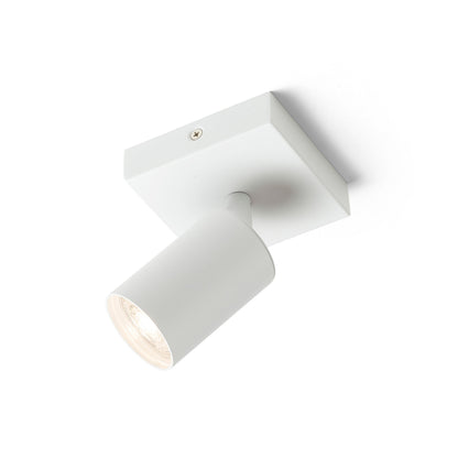 Přisazené nástěnné svítidlo DUDE SQ, bílé, patice GU10, 9 W – fotografie 5