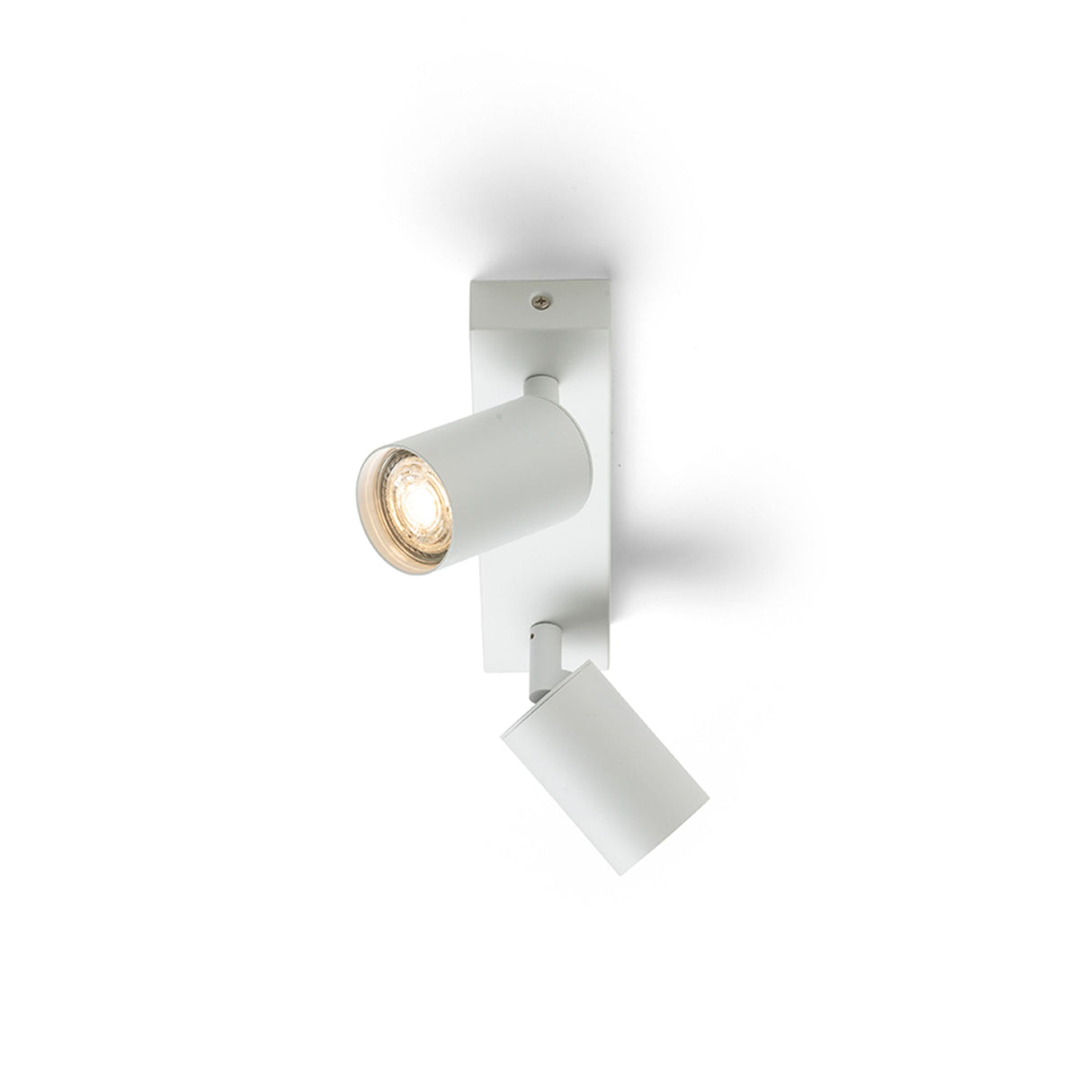 Přisazené nástěnné svítidlo DUDE II, bílé, patice GU10, 2× 9 W – fotografie 4