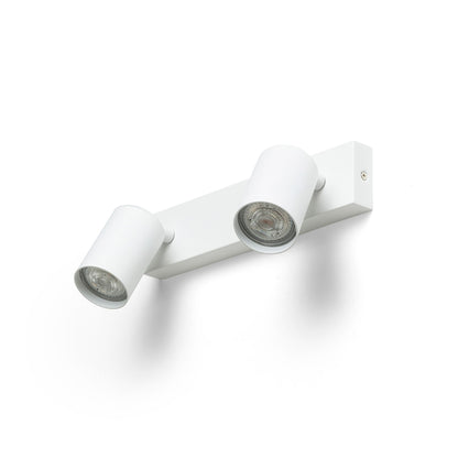 Přisazené nástěnné svítidlo DUDE II, bílé, patice GU10, 2× 9 W – fotografie 5