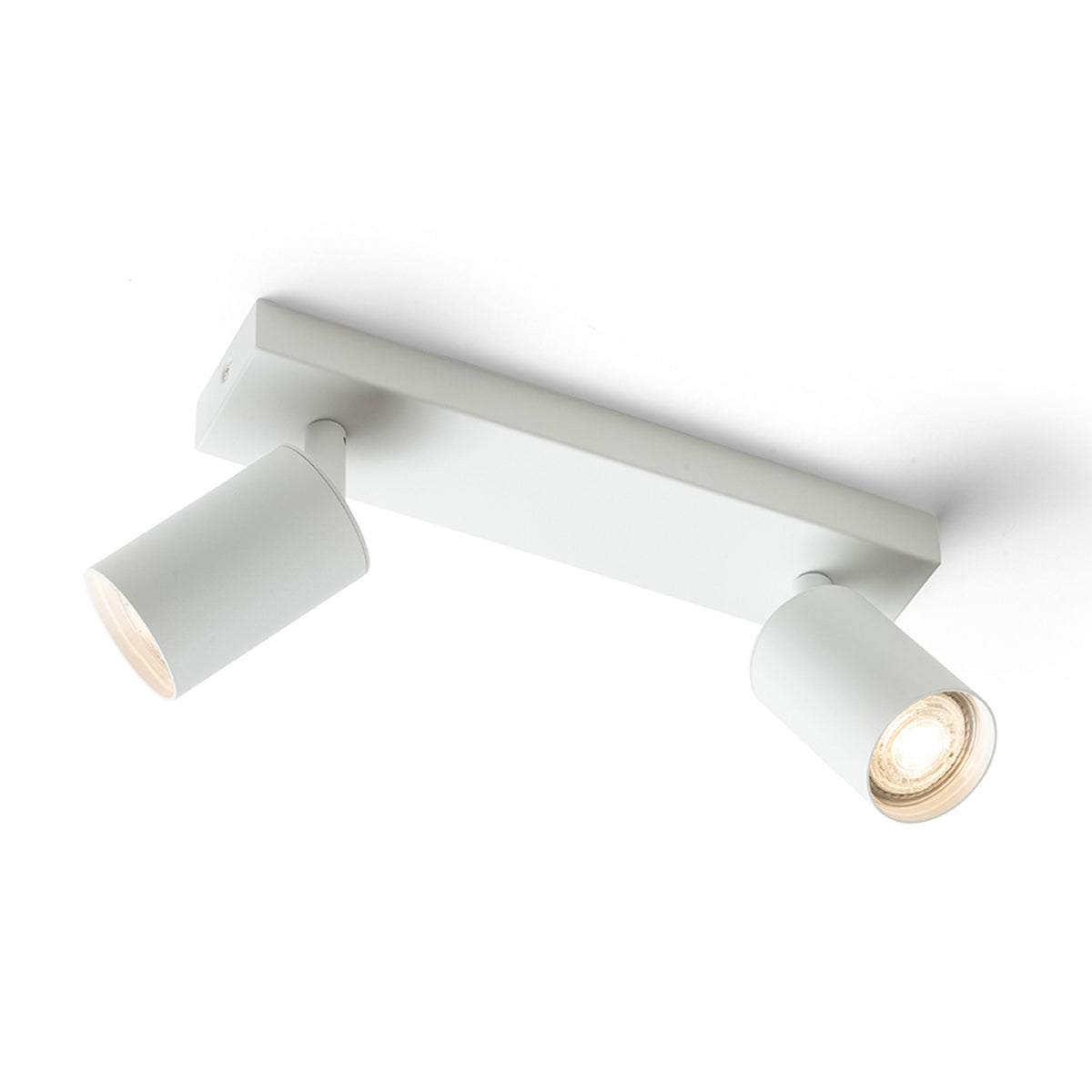 Přisazené nástěnné svítidlo DUDE II, bílé, patice GU10, 2× 9 W – fotografie 6