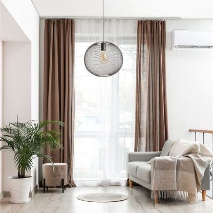 Závěsné svítidlo COSIR 34, černé, patice E27, 15 W – fotografie 7