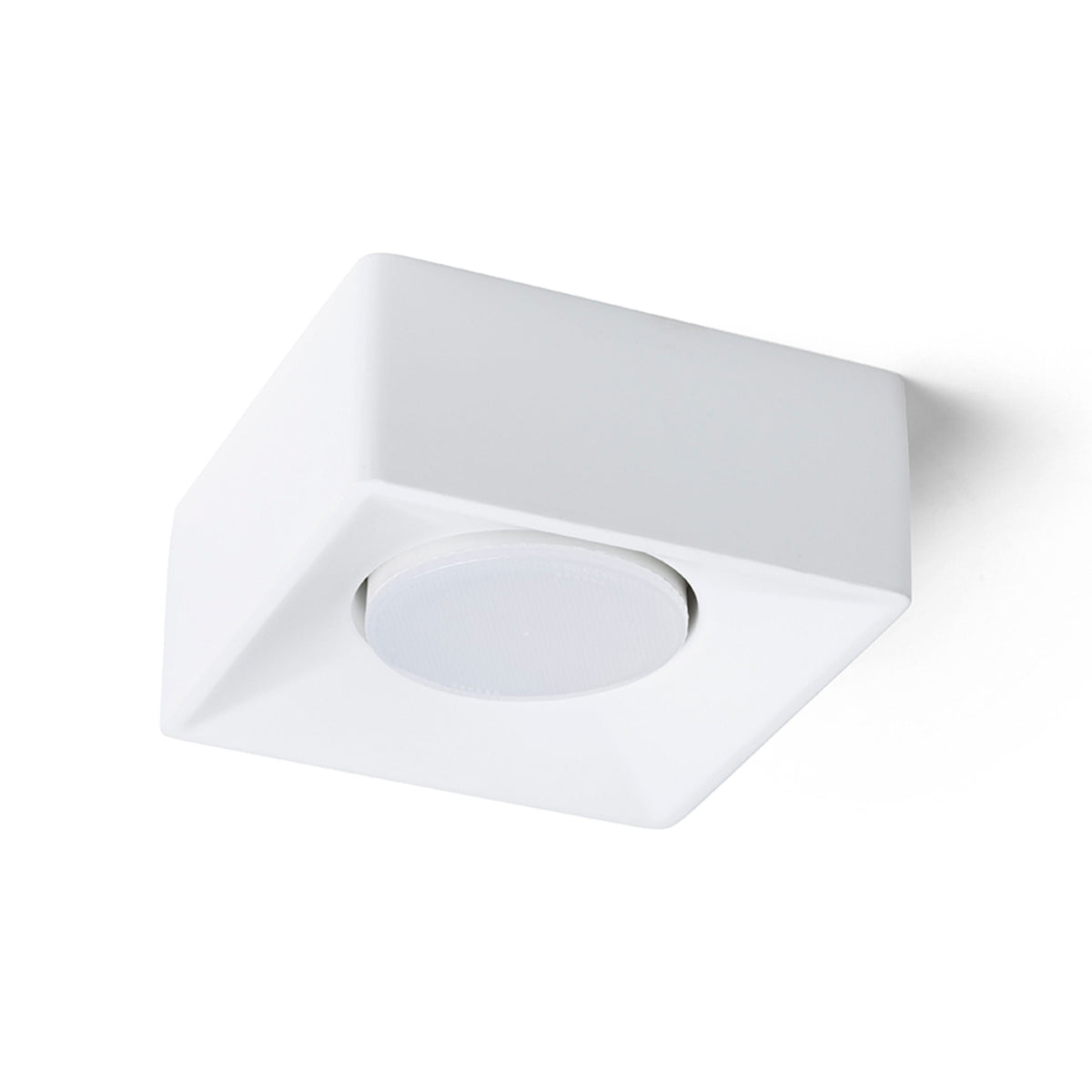 Přisazené nástěnné svítidlo FRAM SQ, sádrová, patice GX53, 7 W – fotografie 3