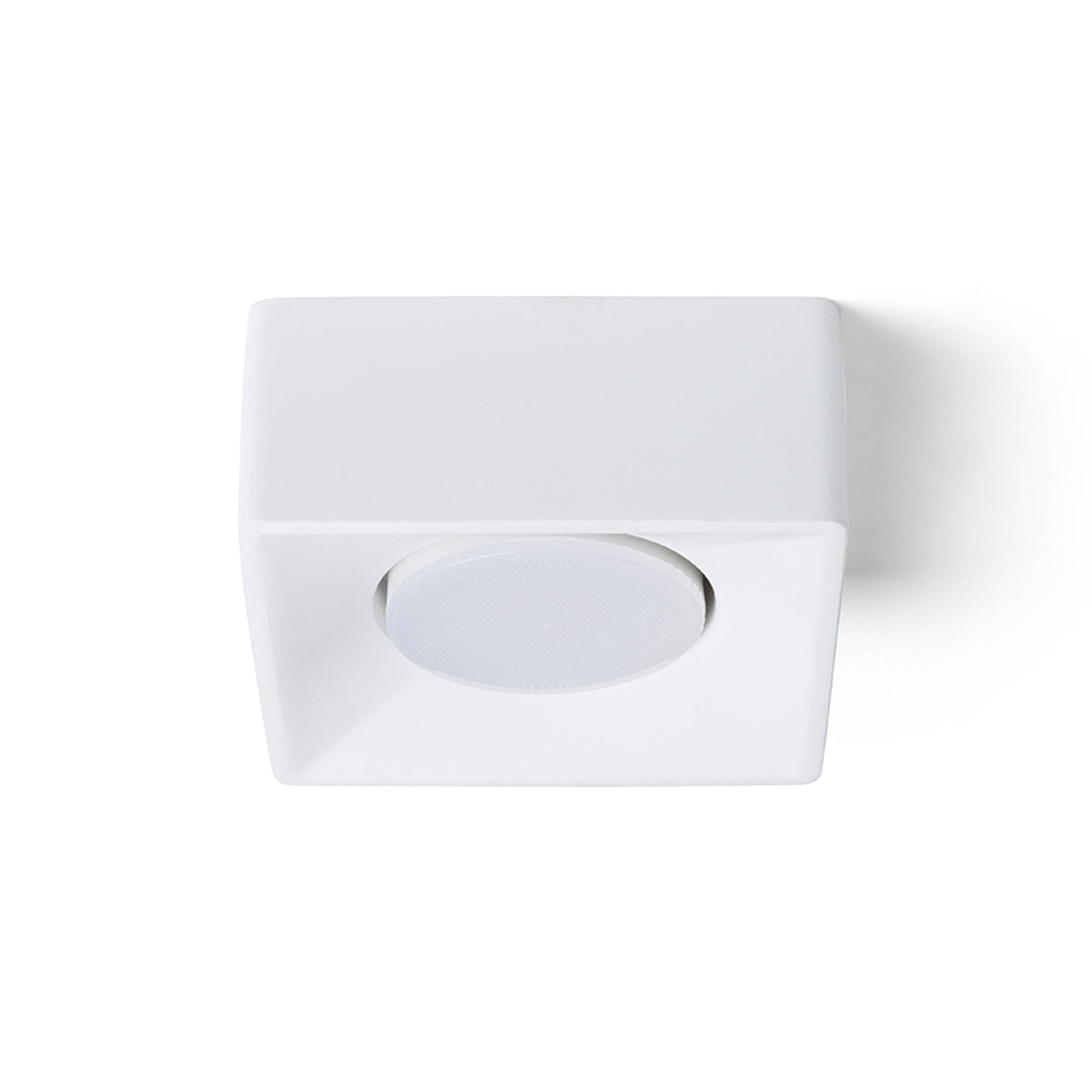 Přisazené nástěnné svítidlo FRAM SQ, sádrová, patice GX53, 7 W – fotografie 4