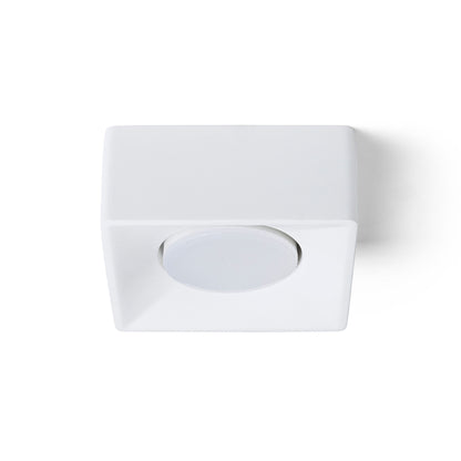 Přisazené nástěnné svítidlo FRAM SQ, sádrová, patice GX53, 7 W – fotografie 4