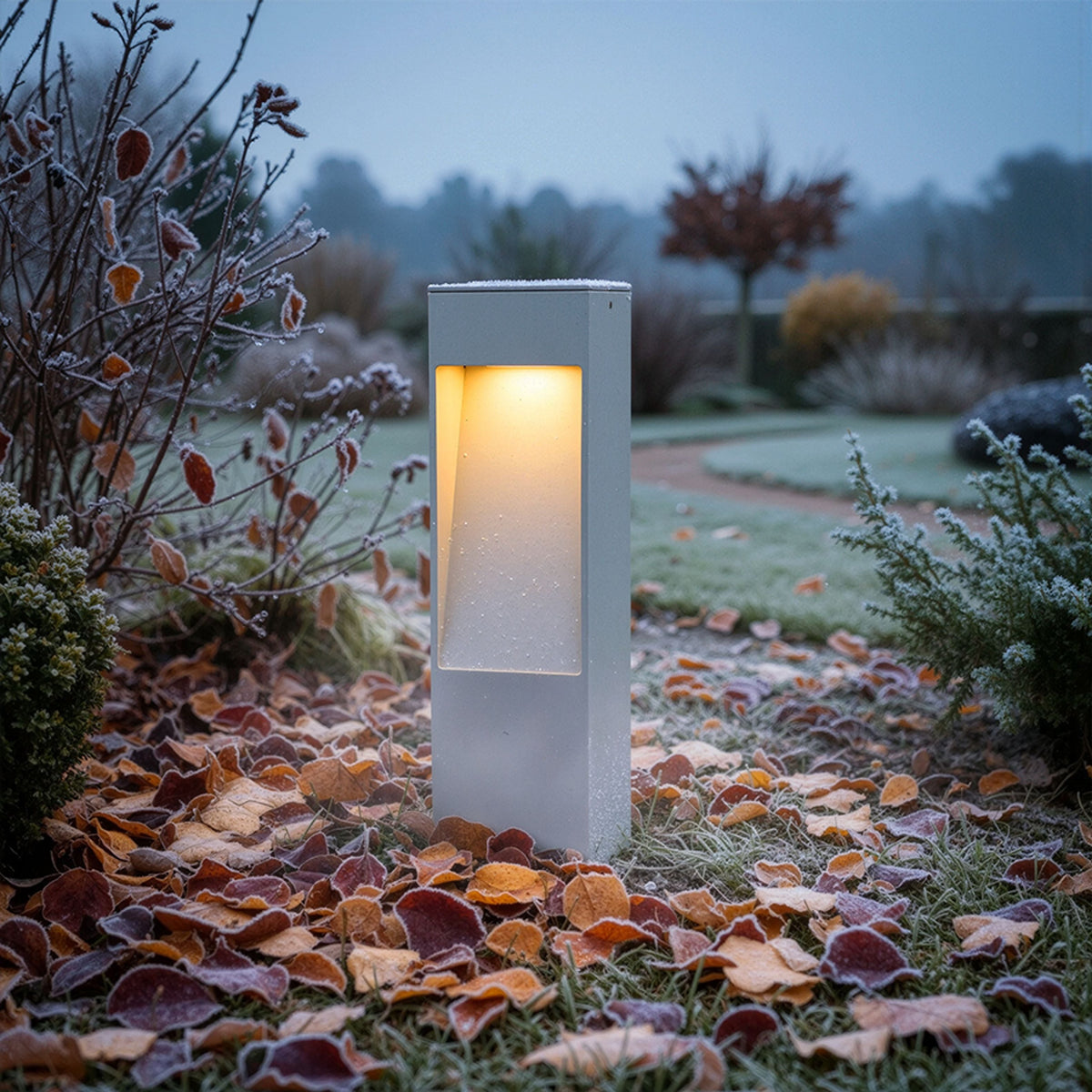 Stojací lampa TORIN 30, světle šedá, 7 W, teplá bílá 3000 K, IP65 – fotografie 5