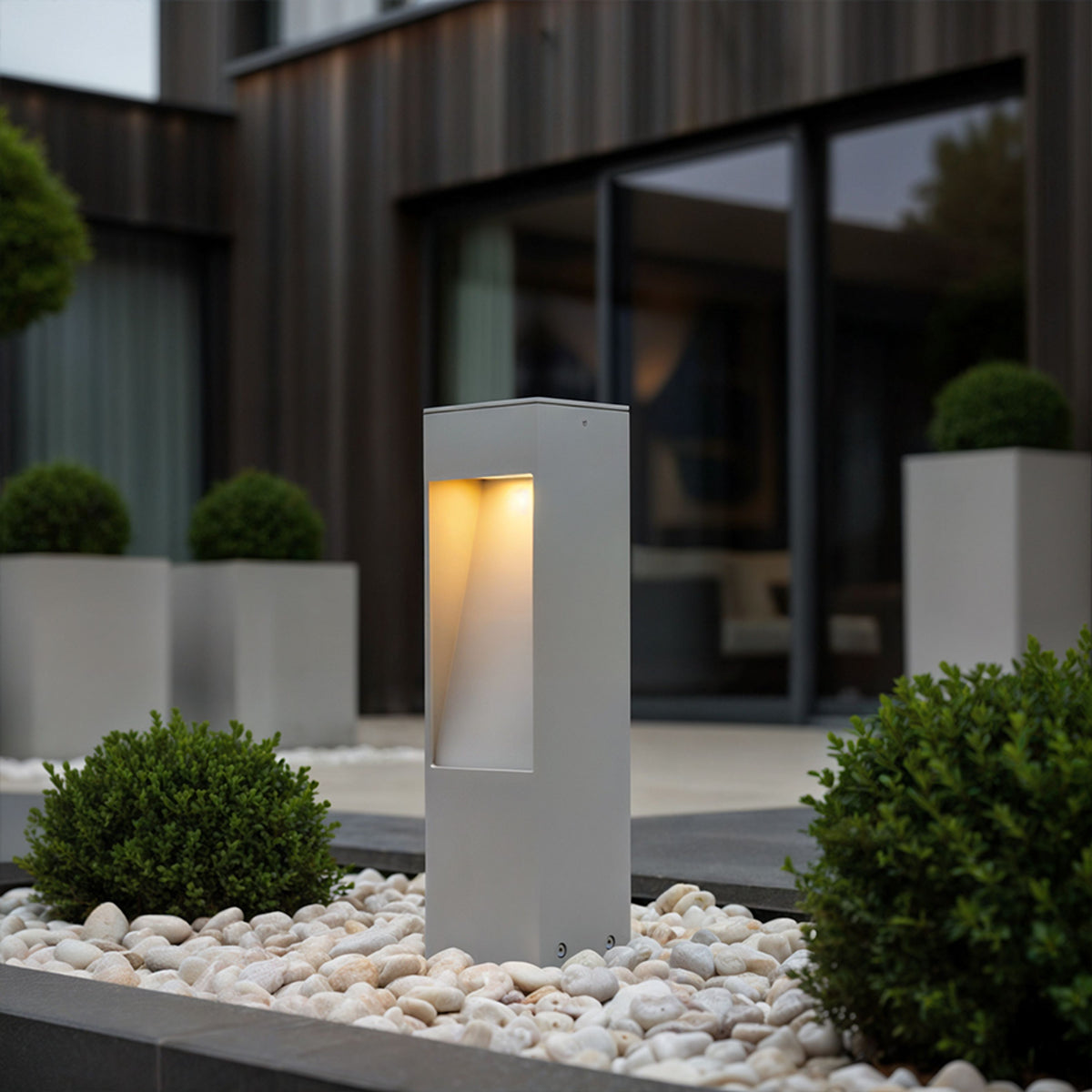 Stojací lampa TORIN 30, světle šedá, 7 W, teplá bílá 3000 K, IP65 – fotografie 7
