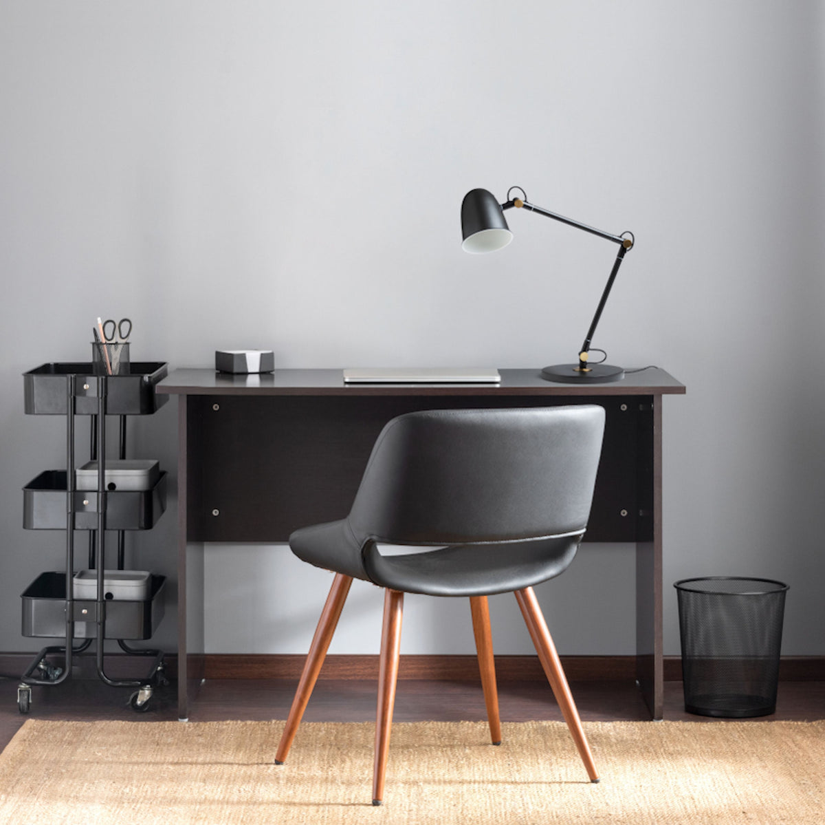 Stolní lampa DANNY, černá mosaz, patice E14, 5 W – fotografie 5