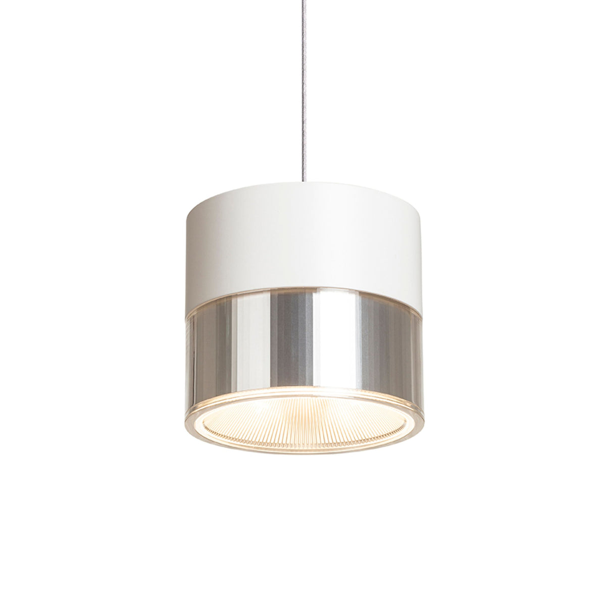 Stahovatelné závěsné LED svítidlo JUNIPER, bílá/chrom, 15 W, teplá bílá 3000 K – fotografie 6