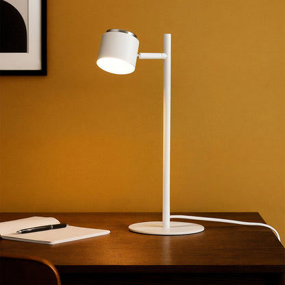 Stolní lampa NOVA, bílá/chrom/mléčný akryl, 4.2 W, teplá bílá 3000 K – fotografie 6