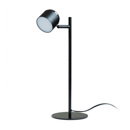 Stolní lampa NOVA, černá/chrom/mléčný akryl, 4.2 W, teplá bílá 3000 K – fotografie 4