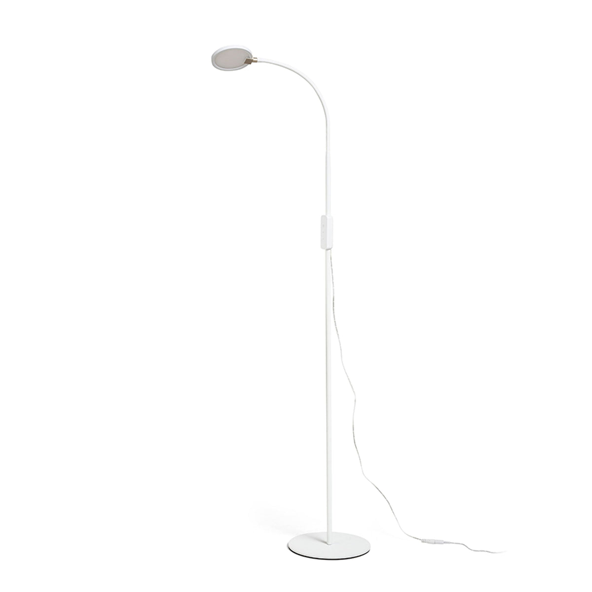 Stojací lampa CELESTE, bílá, 5 W, teplá bílá 3000 K, stmívatelná – fotografie 6