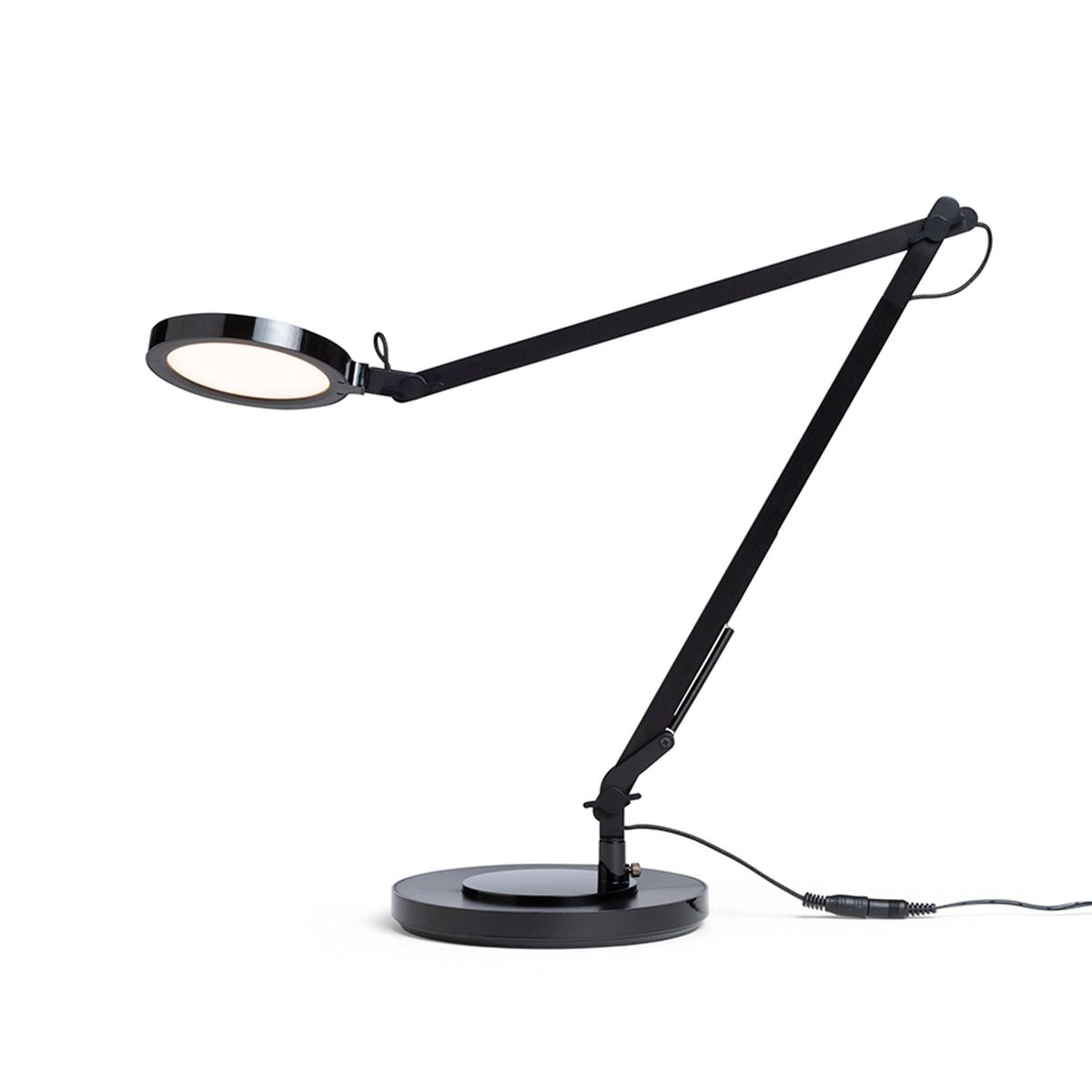 Stolní lampa EMA, černá, 10 W, teplá bílá 3000 K, stmívatelná – fotografie 7