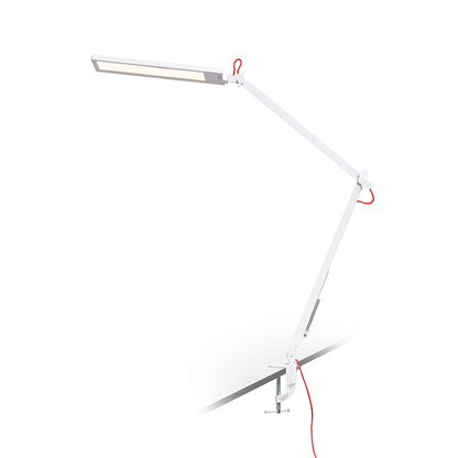Stolní lampa EMA ke stolu, úchyt/bílá – fotografie 3