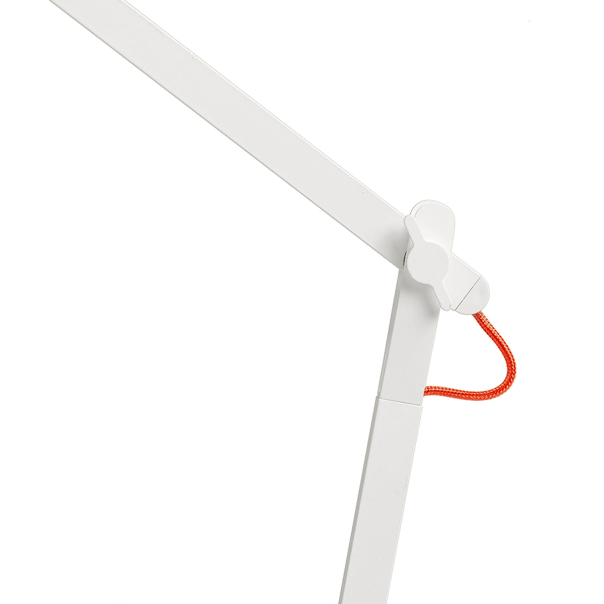 Stolní lampa NORMA, bílá/červená, 10 W, 3000/4000/6500 K, stmívatelná – fotografie 4