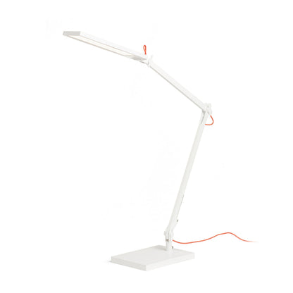 Stolní lampa NORMA, bílá/červená, 10 W, 3000/4000/6500 K, stmívatelná – fotografie 5