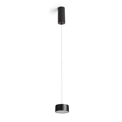 Závěsné LED svítidlo SFERA, černé, 15 + 9 W, teplá bílá 3000 K, stmívatelné – fotografie 8