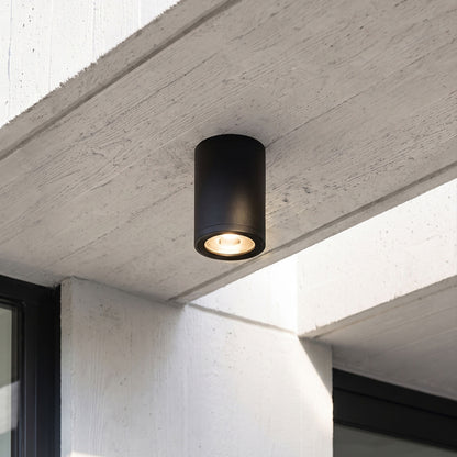 Venkovní stropní LED svítidlo KORNELIA 5, černé, 3 W, teplá bílá 3000 K, IP65 – fotografie 4
