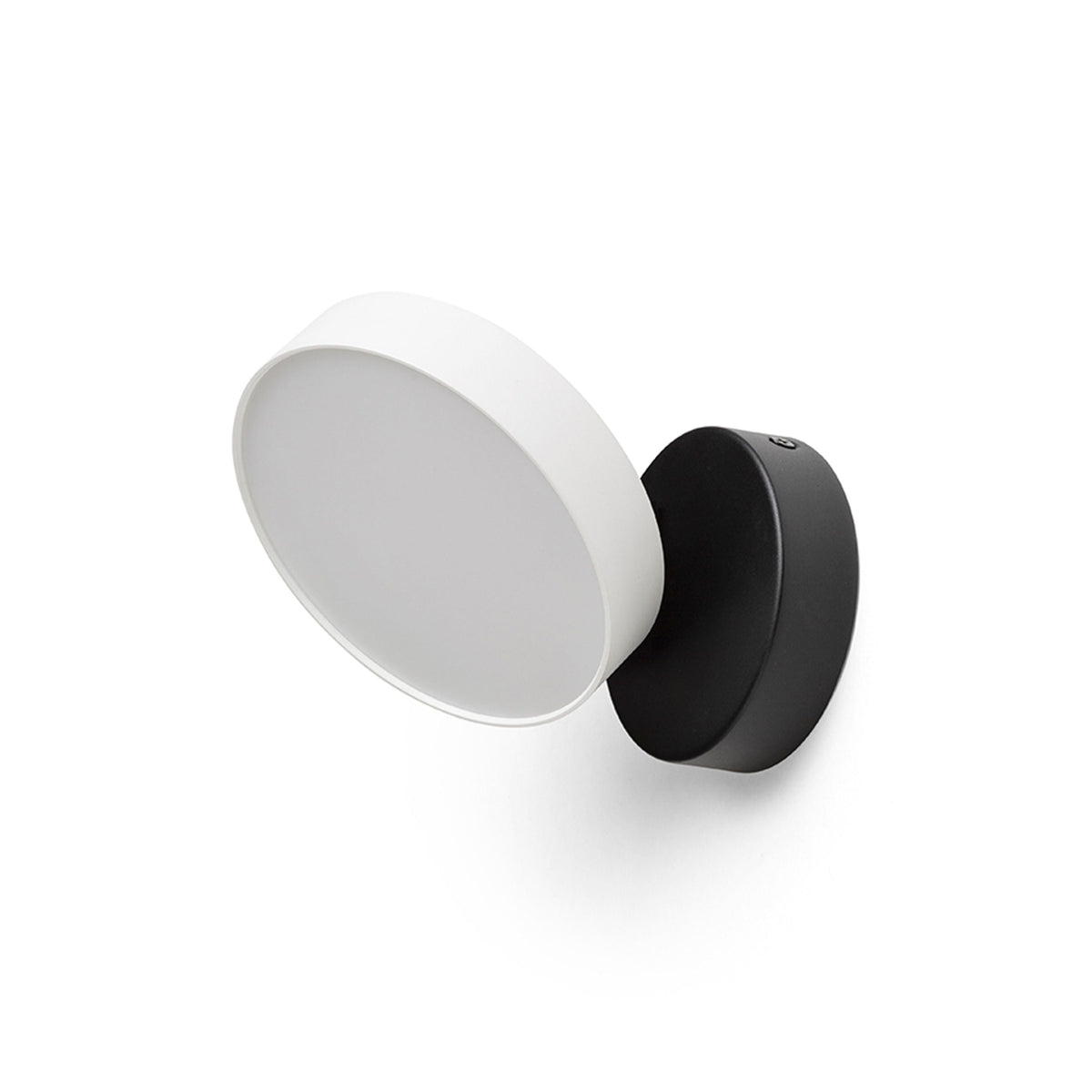 Přisazené nástěnné LED svítidlo ARETHA, bílá/černá, 12 W, teplá bílá 3000 K – fotografie 5