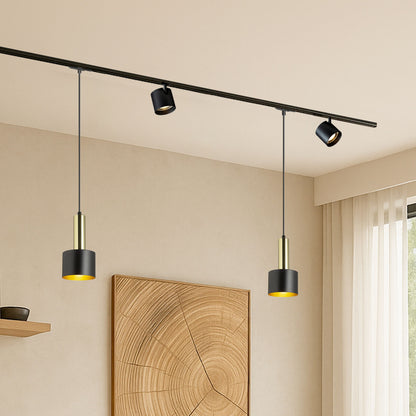 Lištové LED svítidlo IRIS 9 pro jednookruhovou lištu, černé, 12 W, teplá bílá 3000 K – fotografie 5