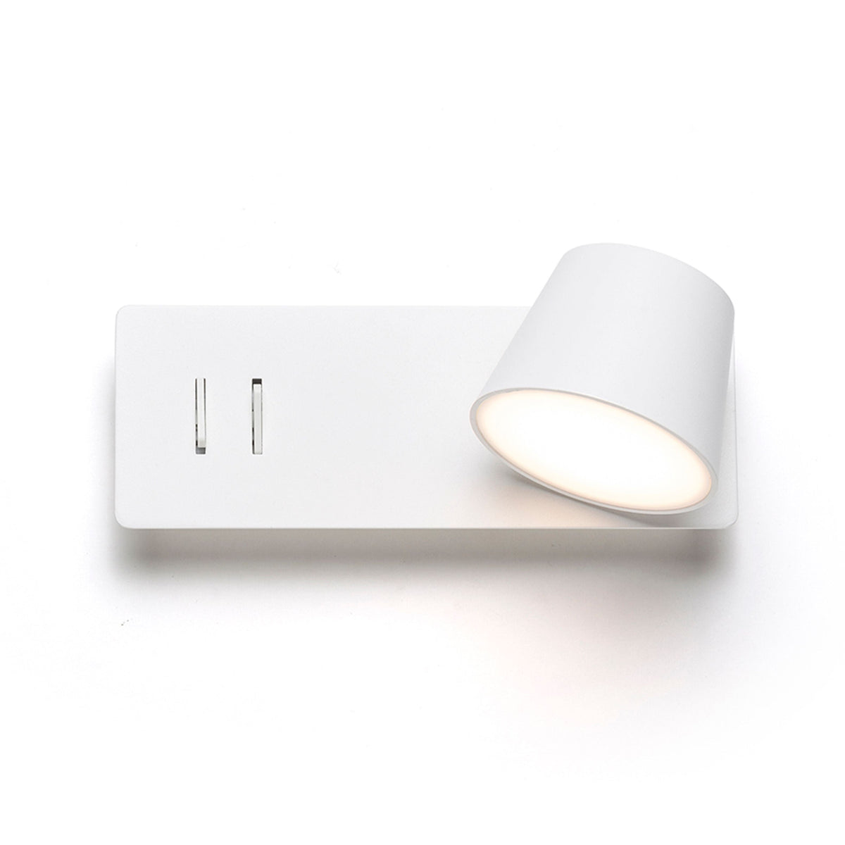 Nástěnné LED svítidlo AMADEUS s podsvícením, bílé, 4 + 6 W, teplá bílá 3000 K – fotografie 7