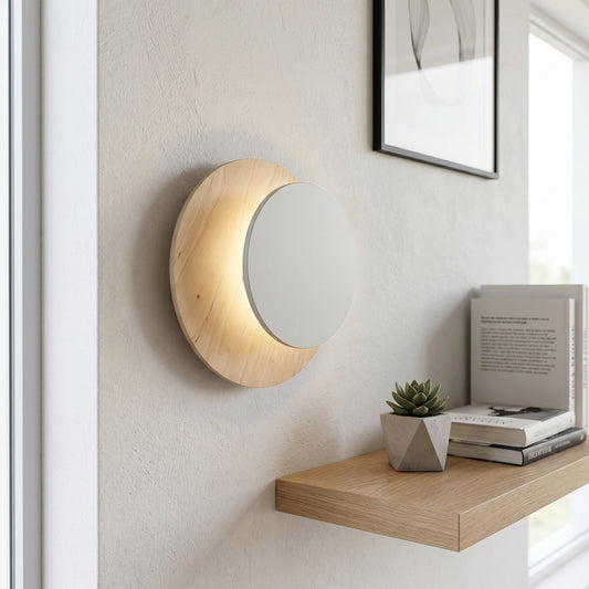 Nástěnné svítidlo CIRCLE 1B – bílé